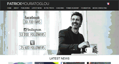 Desktop Screenshot of patrickmouratoglou.com